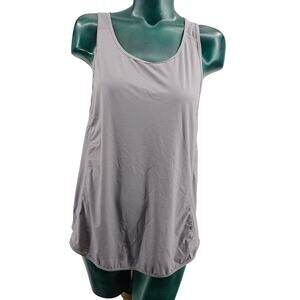 Zyia Active Mid Gray Sleeveless Tank Top Activewear Women's Size XL 3437